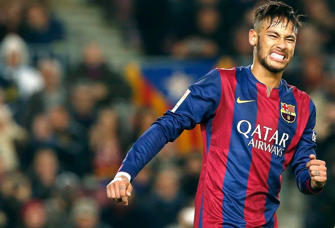 Neymar, Barcelona X Villareal (Foto: Agência Reutes)