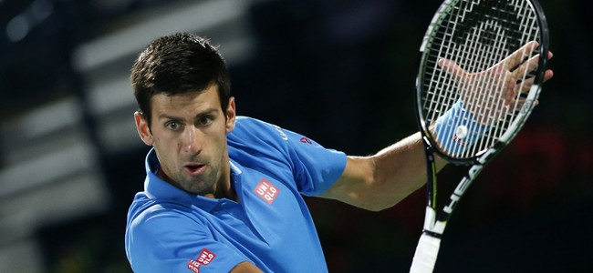 Novak Djokovic vence Marsel Ilhan em Dubai (Foto: REUTERS/Ahmed Jadallah)