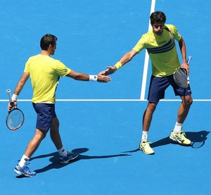 Marcelo Melo e Ivan Dodig Aberto da Austrália (Foto: Getty Images)