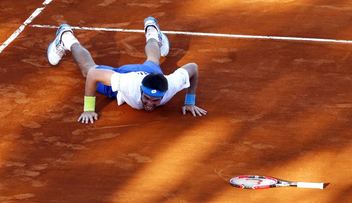 copa davis mayer x feijão (Foto: Reuters)