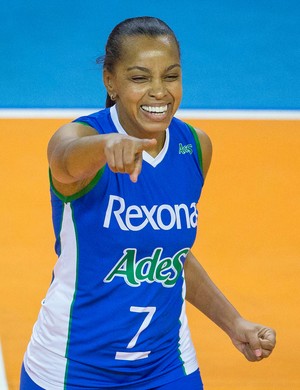 Fofão, vôlei, Rio de Janeiro x Osasco (Foto: Márcio Rodrigues / Divulgação)