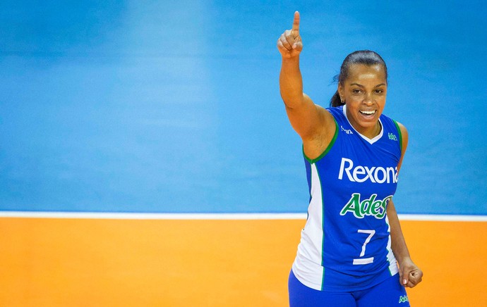 Fofão, vôlei, Rio de Janeiro x Osasco (Foto: Márcio Rodrigues / Divulgação)