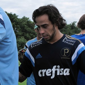 Valdivia Treino Palmeiras (Foto: Rodrigo Faber)