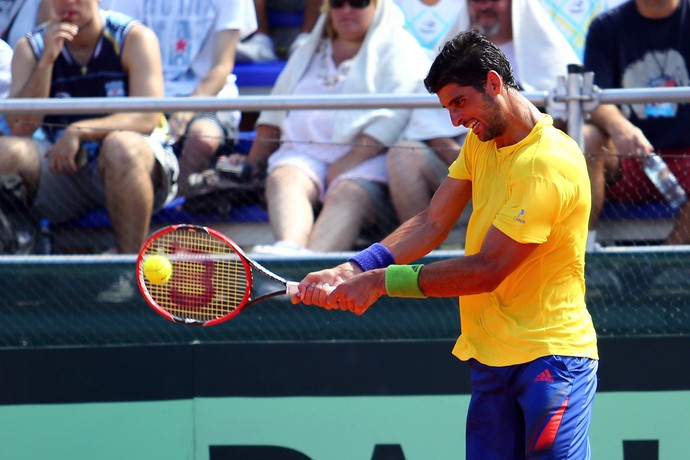 Delbonis x thomaz bellucci tenis (Foto: Cristiano Andujar/CBT)