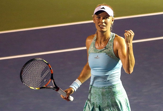 Caroline Wozniacki, campeã do torneio de Tênis da Malásia (Foto: EFE)