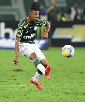 Gabriel Jesus Palmeiras x Bragantino (Foto: Marcos Ribolli)