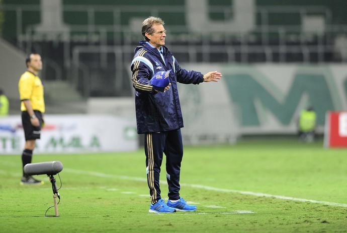 Oswaldo de Oliveira Palmeiras x Bragantino (Foto: Marcos Ribolli)