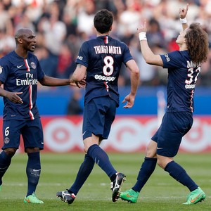 David Luiz, PSG x Lens (Foto: Reuters)