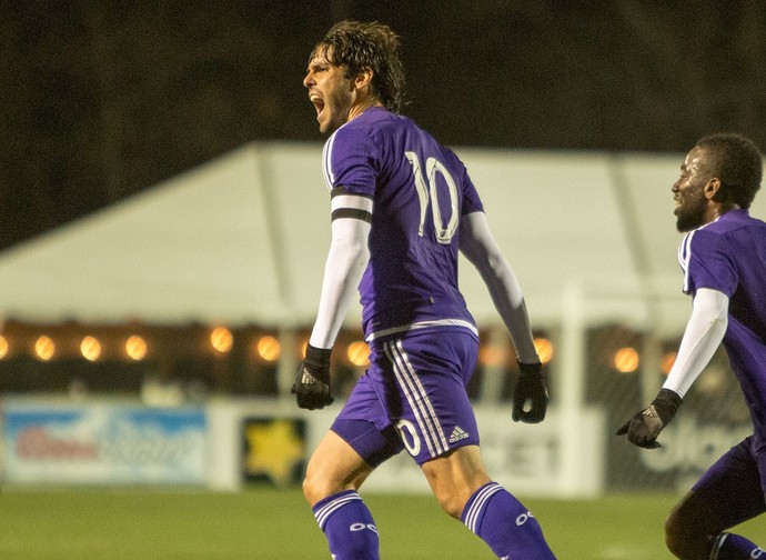 Kaká comemora gol do Orlando City (Foto: Divulgação)