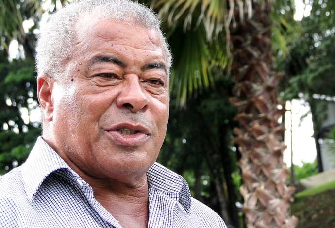 Jairzinho, visita cidade do Galo (Foto: Fernando Martins)