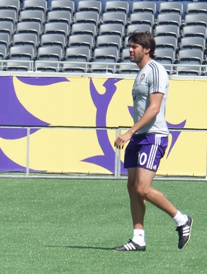 Kaká treinando no Orlando City (Foto: Jorge Natan)