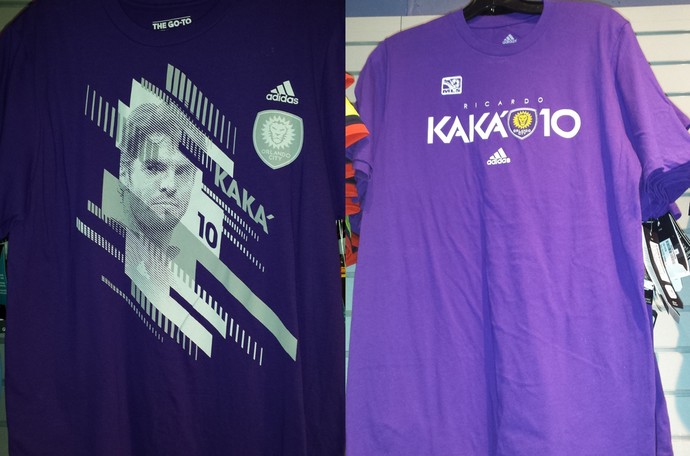 Camisas Kaká Orlando City (Foto: Jorge Natan)