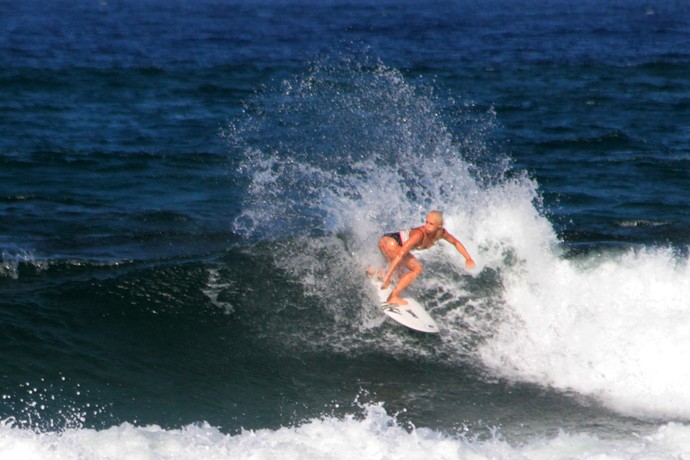 Tatiana Weston-Webb treinando em D'bah (Foto: Luciana Pinciara)