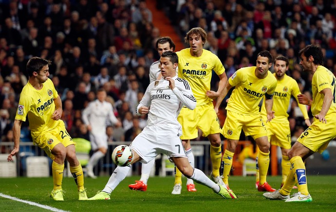 cristiano ronaldo real madrid x  Villarreal (Foto: Reuters)