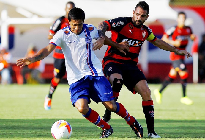 Pittoni escudero bahia x vitoria (Foto: Eduardo Martins/A Tarde/Futura Press)