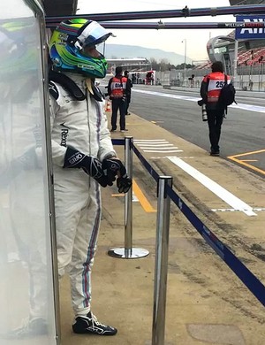 Massa Treino da F1 Barcelona (Foto: Rafael Lopes)