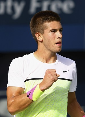 Borna Coric x Andy Murray - ATP de Dubai Tênis (Foto: Getty Images)