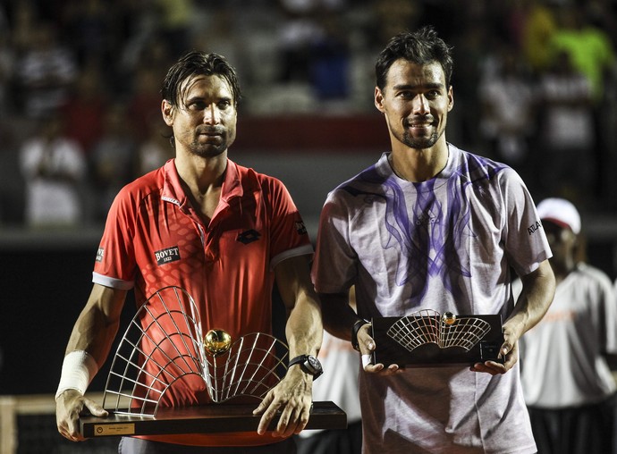 tenis david ferrer fabio fognini aberto do rio (Foto: EFE)