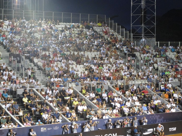 tenis cadeiras vazias final aberto do rio (Foto: Matheus Tibúrcio)