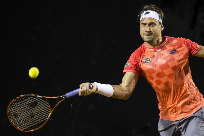 tenis david ferrer fabio fognini aberto do rio (Foto: AP)