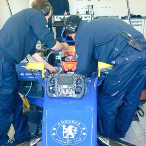 Felipe Nasr demorou para ir à pista, mas terminou com o 4º melhor tempo (Foto: Divulgação)