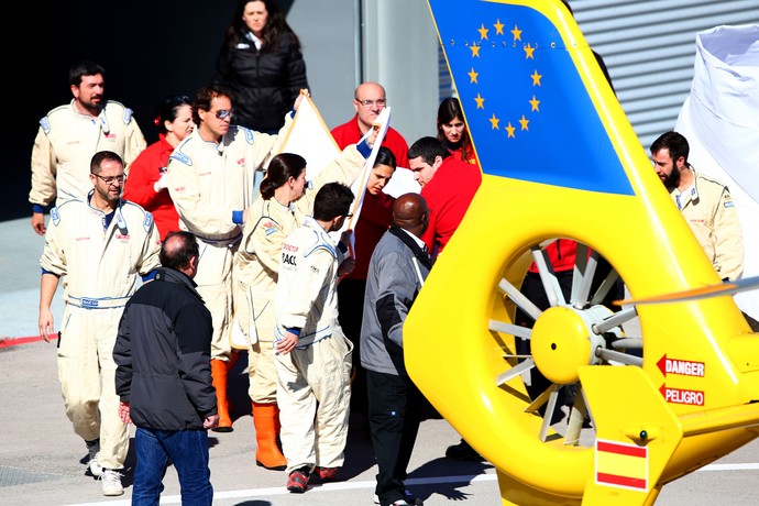 Alonso bate treino Barcelona F1 (Foto: Getty Images)