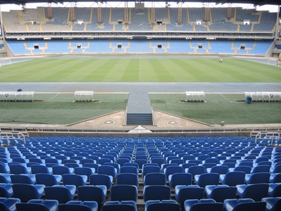 Engenhão arquibancada (Foto: Cauê Rademaker / GloboEsporte.com)