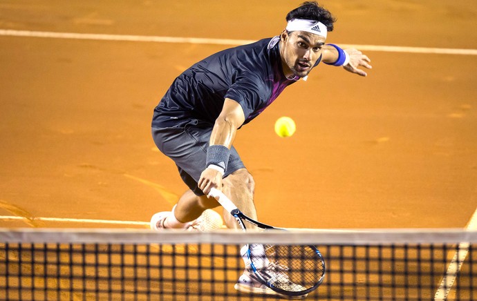 Fabio Fognini, Rio Open Tênis (Foto: Agência AP)