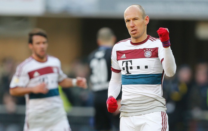 Robben gol Bayern de Munique (Foto: AP)