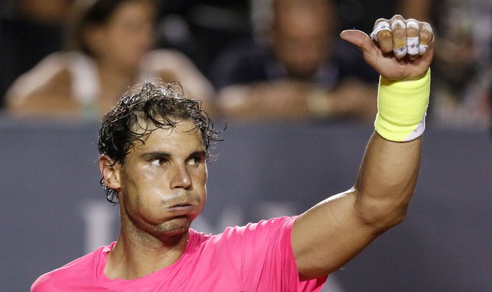 tenis rafael nadal aberto do rio (Foto: AGIF)