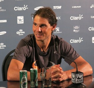 Rafael Nadal coletiva de imprensa (Foto: Thiago Quintella)