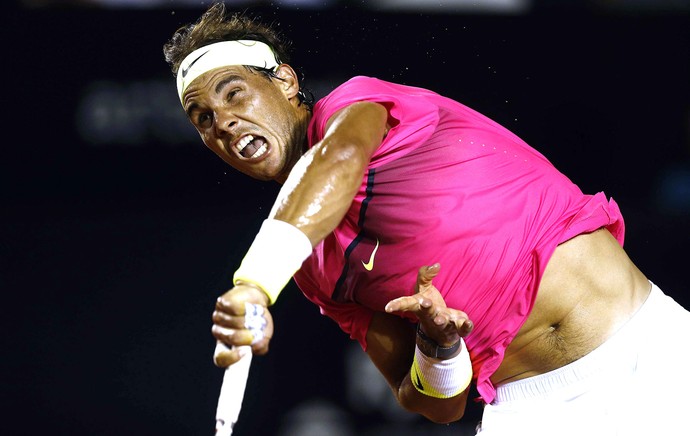 Nadal X Busta - Rio Open (Foto: Agência EFE)