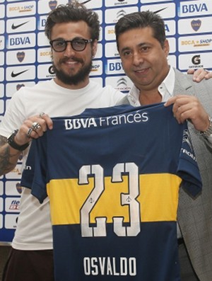 osvaldo boca juniors (Foto: Divulgação)