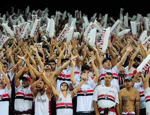 Torcida do São Paulo x Corinthians, Libertadores (Foto: Marcos Ribolli)