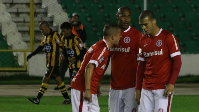 The Strongest x Inter Libertadores D'Alessandro Nilton (Foto: Diego Guichard/GloboEsporte.com)