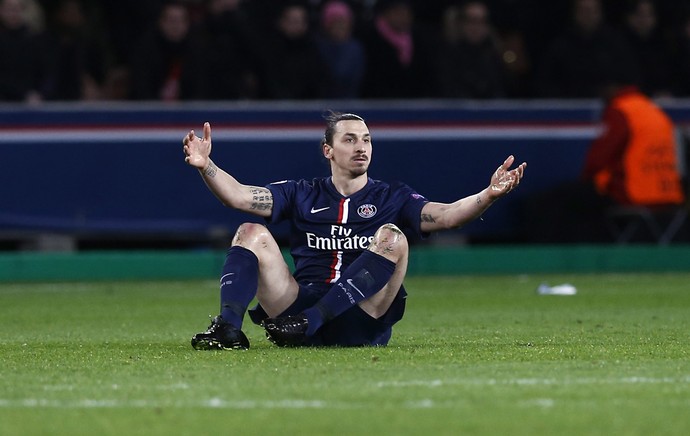 Ibrahimovic lamenta, PSG (Foto: EFE)