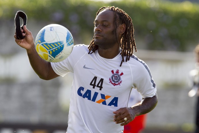 Vagner Love Corinthians (Foto: Daniel Augusto Jr / Agência Corinthians)