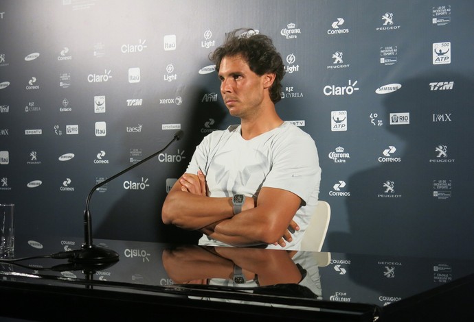 rafael nadal tenis coletiva (Foto: Thiago Quintella)