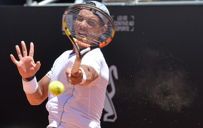 Rafael Nadal Rio Open treino (Foto: Agência Estado)