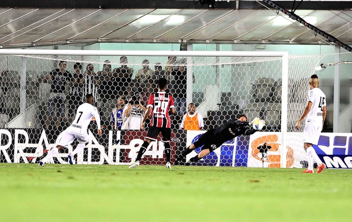 Rogério Ceni, Santos X São Paulo (Foto: Marcos Ribolli)