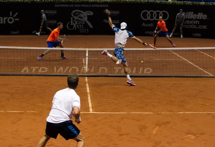 Bruno Soares e Alexander Peya Aberto do Brasil (Foto: Divulgação/Daniel Vorley)