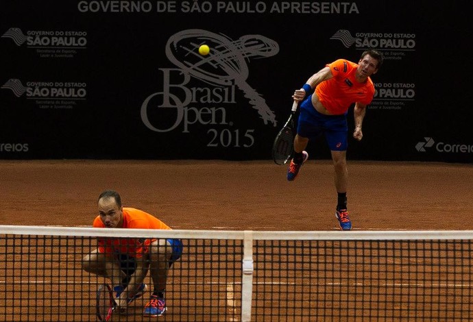 Bruno Soares e Alexander Peya Aberto do Brasil (Foto: Divulgação/Daniel Vorley)