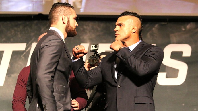 Chris Weidman X Vitor Belfort, Encarada UFC (Foto: Evelyn Rodrigues)