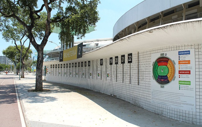 Bilheteria Maracanã (Foto: Bernardo Eyng)