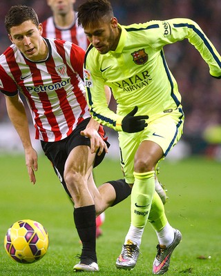 Neymar, Athletic Bilbao x Barcelona (Foto: Reuters)