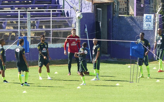 treino seleção brasileira sub 20 (Foto: Felipe Schmidt)