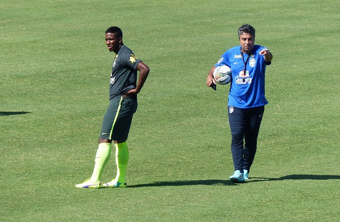 gallo treino seleção brasileira sub 20 (Foto: Felipe Schmidt)