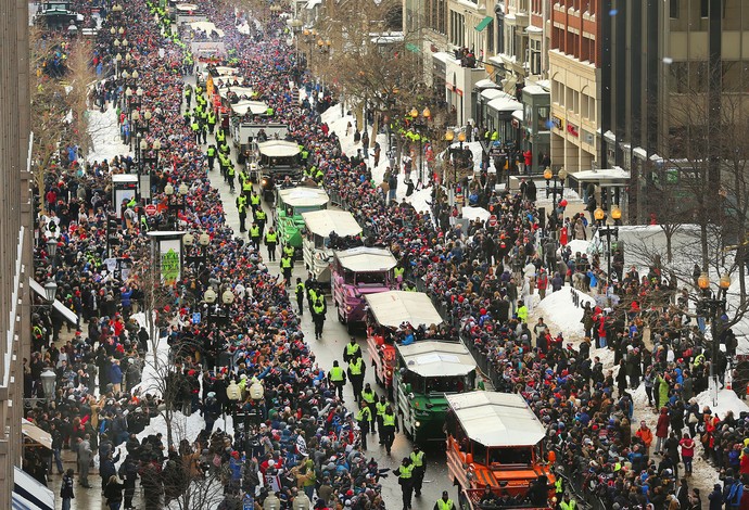 comemoração New England Patriot (Foto: Getty Images)