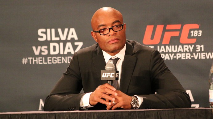 Anderson Silva (Foto: Evelyn Rodrigues)