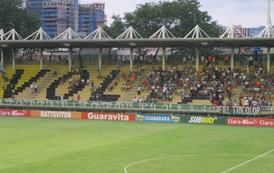 Fluminense x Friburguense em volta redonda (Foto: Fred Huber)